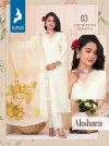 Akshara By Kaya Roman Silk V Neck Kurti With Bottom Dupatta Wholesale Shop In Surat
